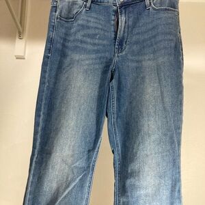 Old Navy Women's Light Blue Straight Leg Jeans